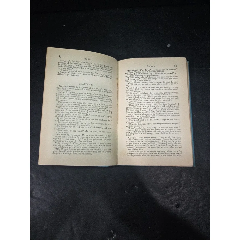 Eudora: The False Princess by Mrs. E.D.E.N Southworth,‎ Classic Literature, Vtg